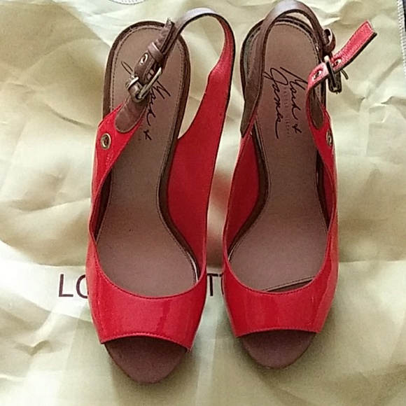 Badgley Mischka Shoes - Badgley Mischka open toe pumps sz 8